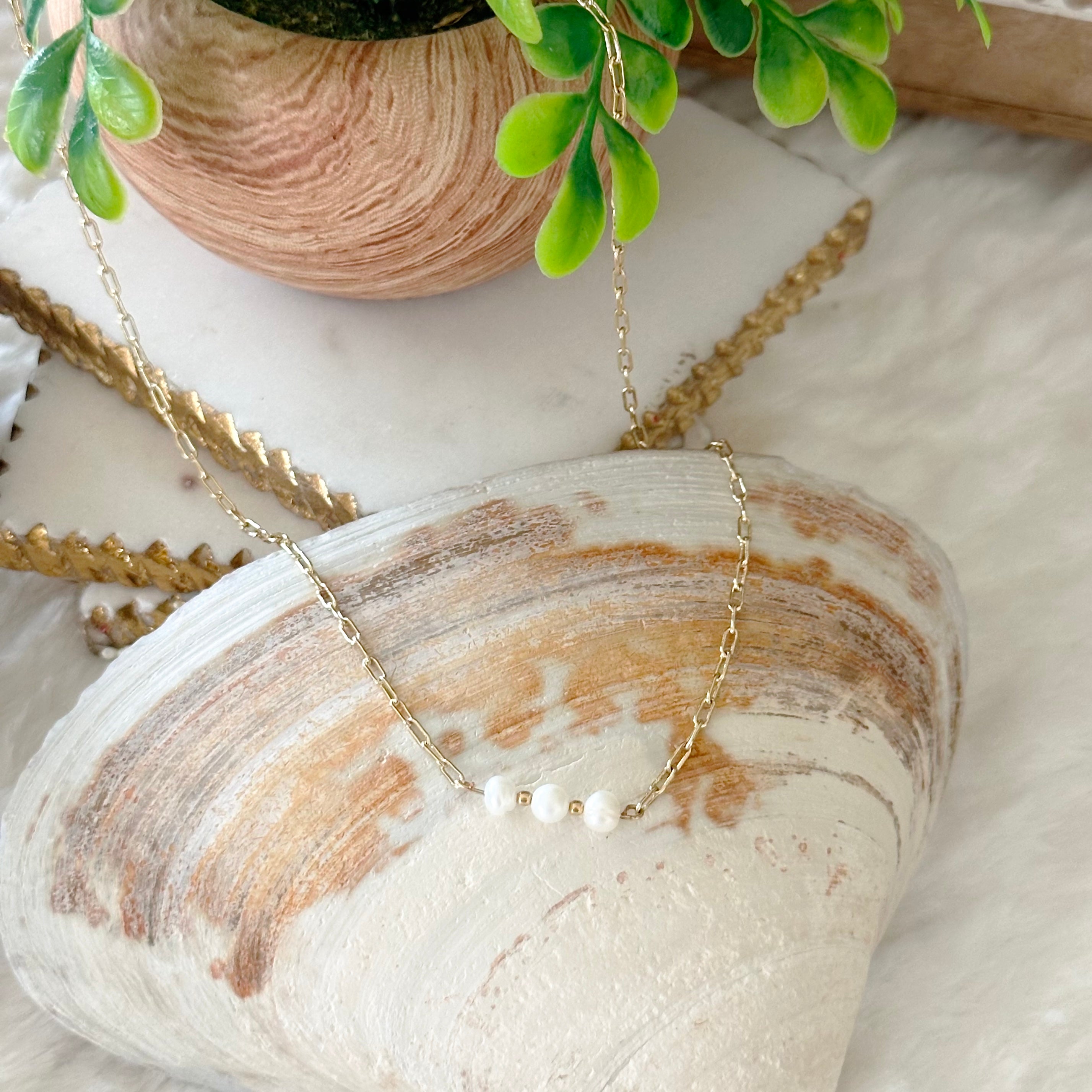 Collar de perlas Tres Deseos