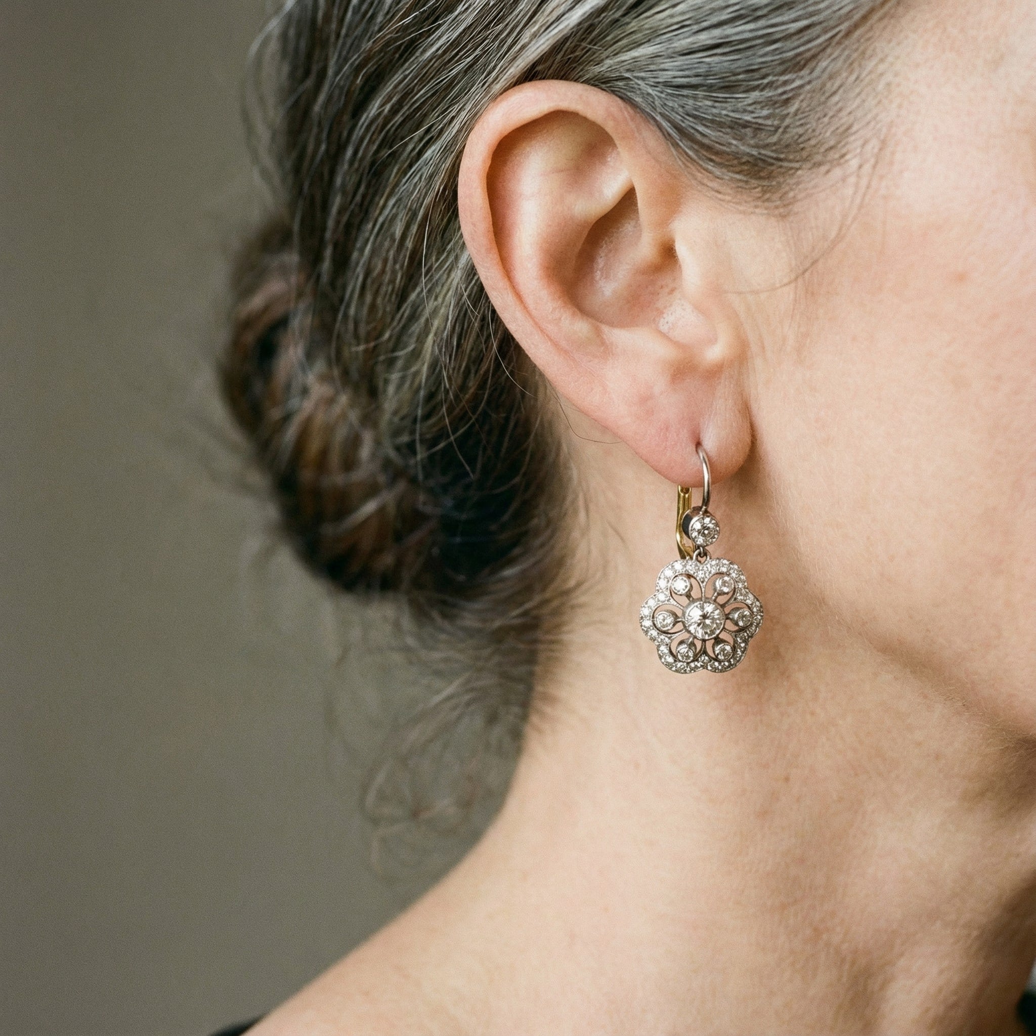 Pendientes Mandala de Cristal Vintage