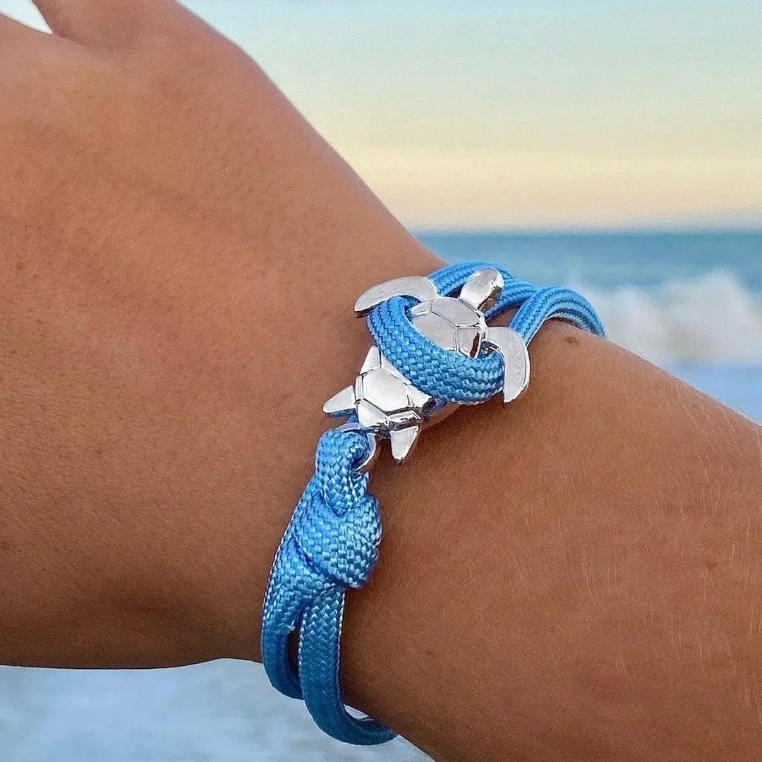 Pulsera Artesanal con Tortuga del Mar