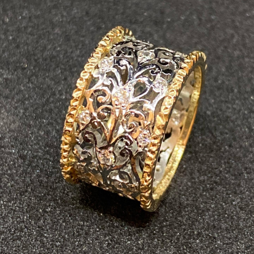 Anillo Vintage con Zircón Ivy