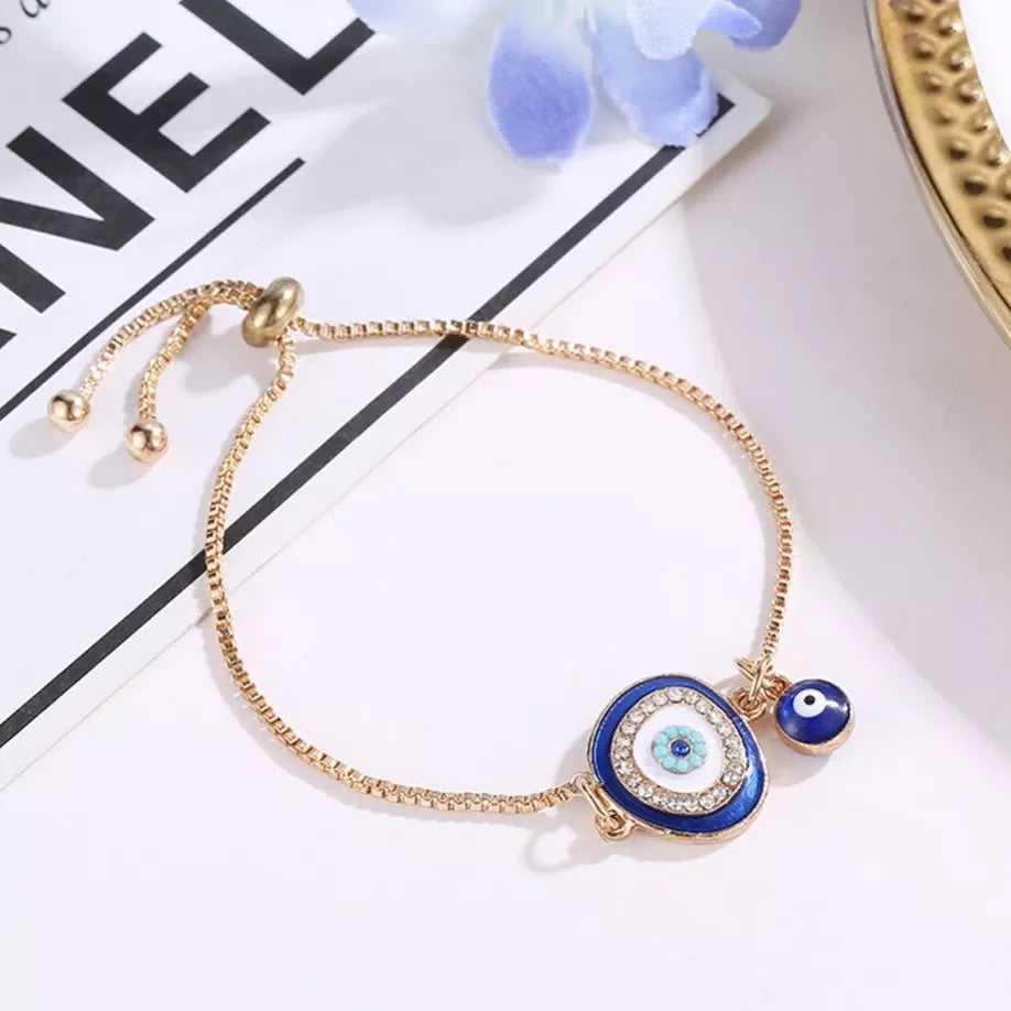 Pulsera Ojo Griego de Lujo