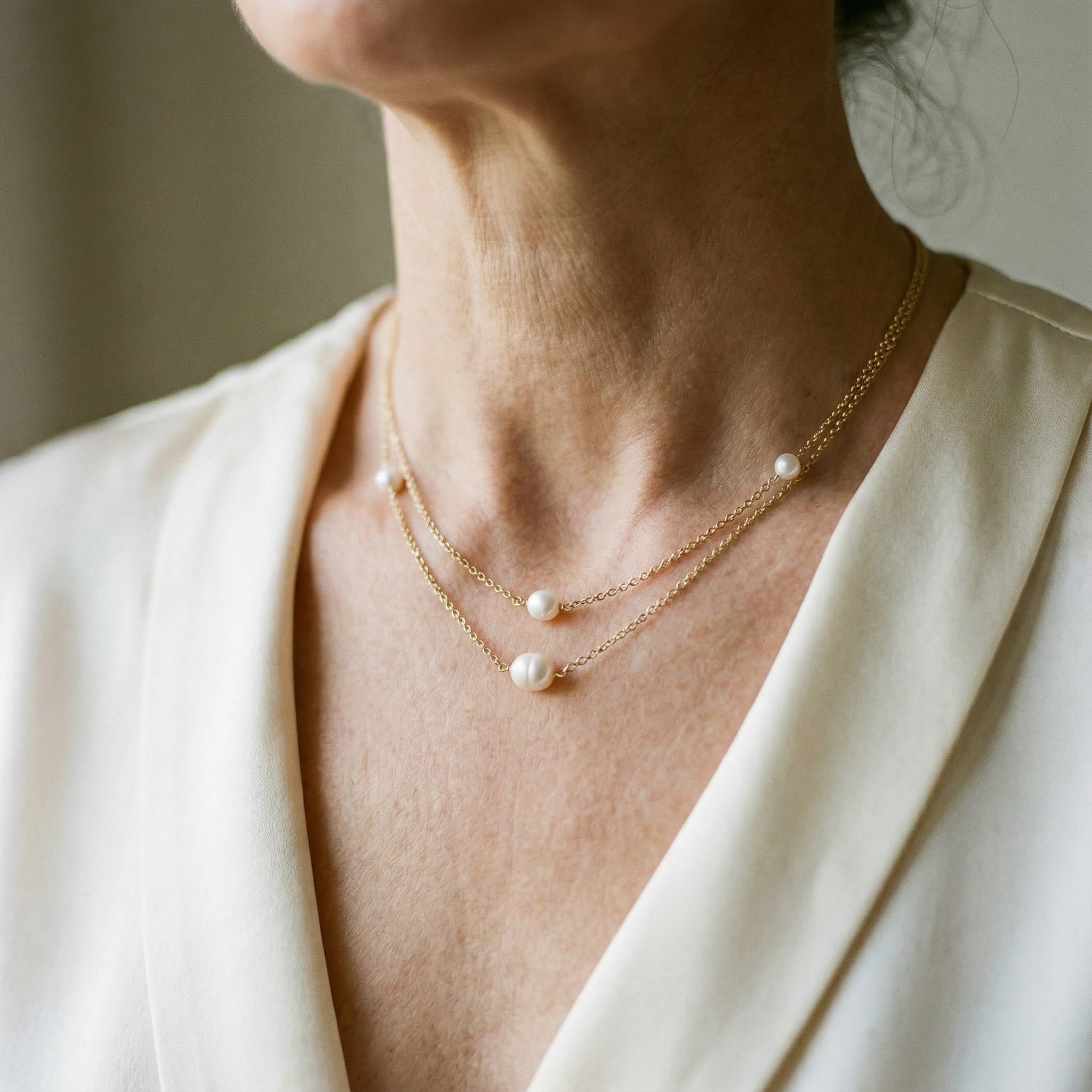 Collar de Perlas de Agua Dulce